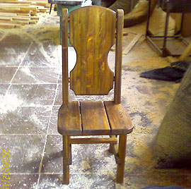 Деревянные стулья и кресла. Артикул Полукресло арт.NF-VIC 022 Россия